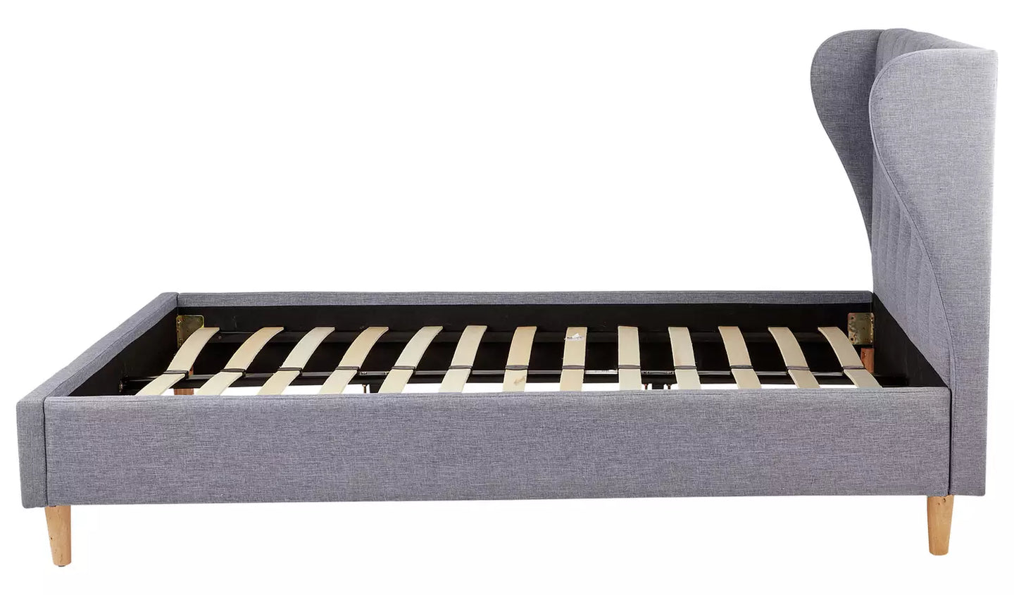 Condor Kingsize Fabric Bed Frame - Grey